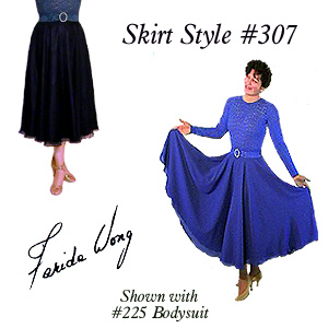 Farida Wong Dancewear  Skirt 307