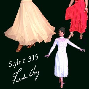 Farida Wong Dancewear  Skirt 315