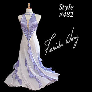 Farida Wong Dancewear  Ballroom Dance Dress 482