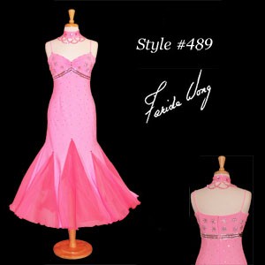 Farida Wong Dancewear  Ballroom Dance Dress 489
