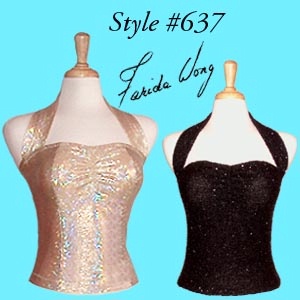 Farida Wong Dancewear  Blouse Top 637