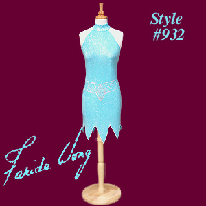 Farida Wong Dancewear  Latin Dance Costume 932